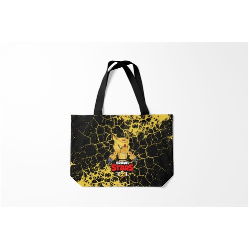 фото Сумка-шоппер / 46х35 см / геймерам / brawl stars mecha crow. burnettie