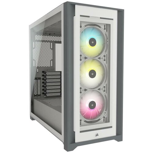 Корпус Corsair iCUE 5000X RGB CC-9011213-WW Tempered Glass Mid-Tower Smart Case, White