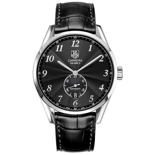Наручные часы TAG Heuer, черный, серебряный
