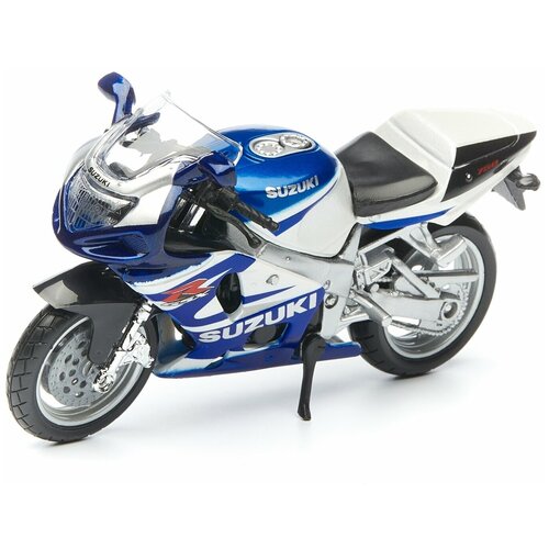 Bburago Коллекционный мотоцикл 1:18 CYCLE SUZUKI GSX-R750 мотоциклетные аксессуары для suzuki gsxr750 gsx r750 gsx r750 gsxr gsx r 750 2011 2019 рычаги тормозной муфты руль рукоятка конец