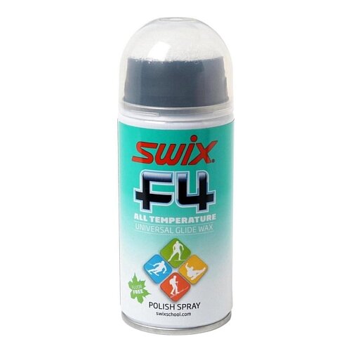 фото Мазь скольжения swix f4 glide wax spray бесцветный 150 мл