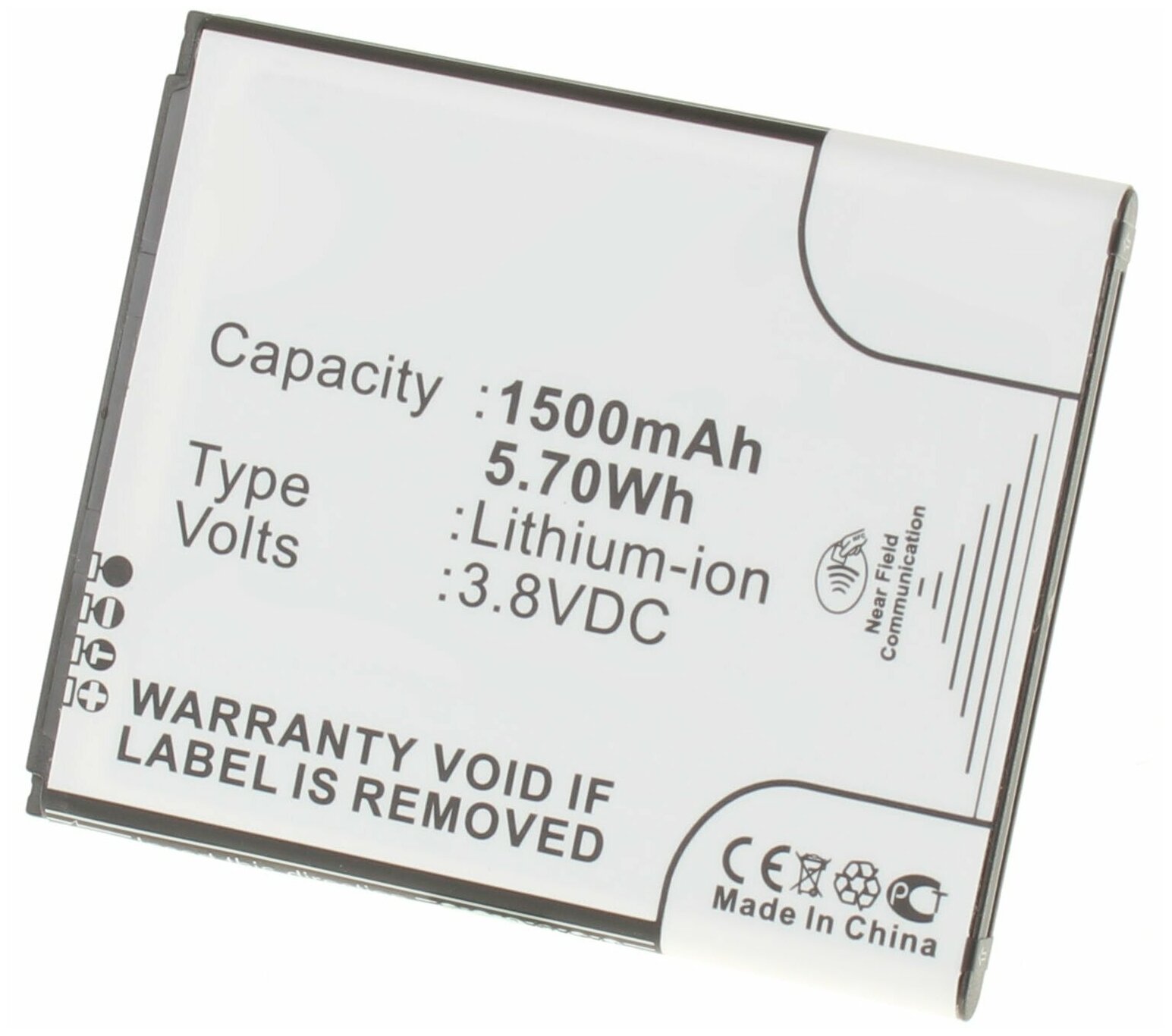 Аккумулятор iBatt iB-U2-M2743 1500mAh для Samsung Galaxy SIII mini, GT-I8190T, Galaxy S III Mini Value Editio,