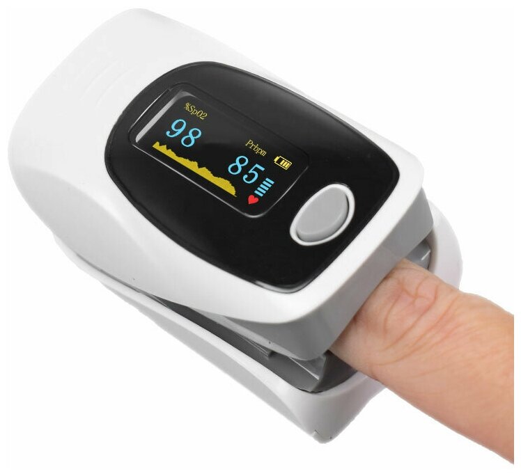 Медицинский пульсоксиметр Fingertrip Pulse Oximeter для опредения кислорода в крови