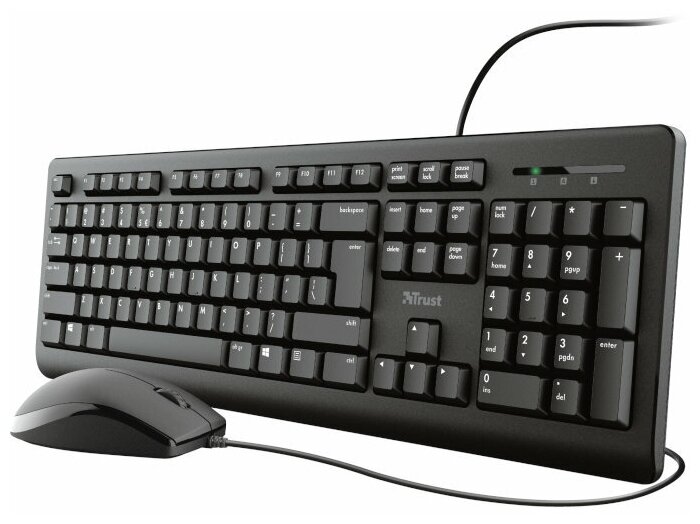 Клавиатура и мышь TRUST INTERNATIONAL BV Trust PRIMO 23994