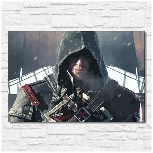 Картина по номерам на холсте игра Assassins Creed Изгой - 11561 Г 60x40