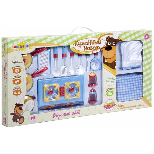 Кухонный набор Altacto Вкусный обед плита посу 1664₽