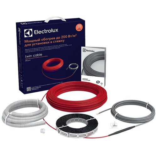 Комплект кабельного пола Electrolux Twin Cable 353 метра 17Втм 48-55 м 8750₽
