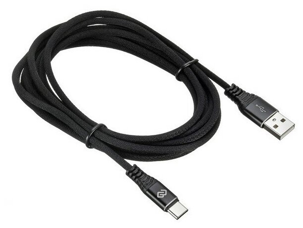 Кабель Digma USB (m)-USB Type-C (m) 3м черный