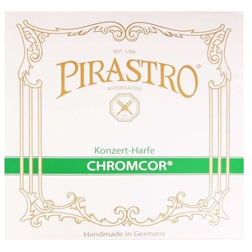 Набор струн Pirastro Chromcor 175020, 1 уп. 375400 chromcor струна b 5 октава для арфы сталь pirastro