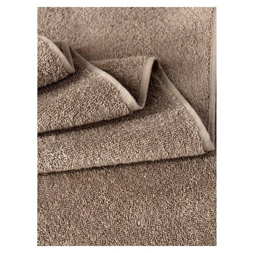 фото Полотенце махровое "karna" efor 420 гр (90x150) см 1/1; бежевый размер 90 х 150