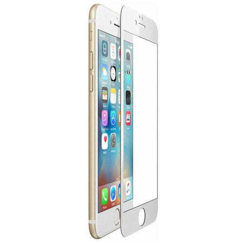 фото Защитное стекло для iphone 6 plus/6s plus (белое) чехлы и стекла