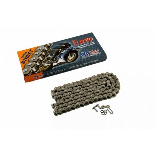 Цепь привода CZ Chains 520 DZO - 112 (O-Ring) цепь привода cz chains 525 dzx 122 active ring