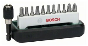 Набор из 12 насадок-бит Bosch Standard, смешанный