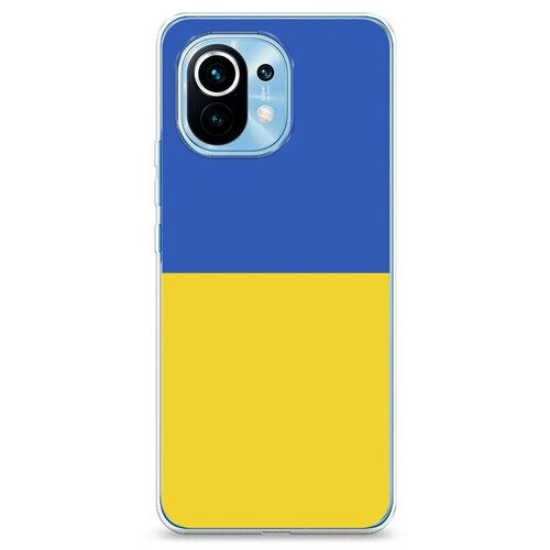 фото Силиконовый чехол "флаг украины 1" на xiaomi mi 11 / сяоми ми 11 case place
