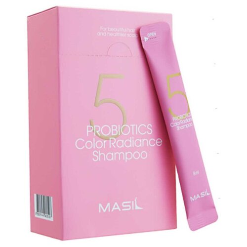фото Шампунь для волос с пробиотиками защита цвета masil 5 probiotics color radiance shampoo stick pouch