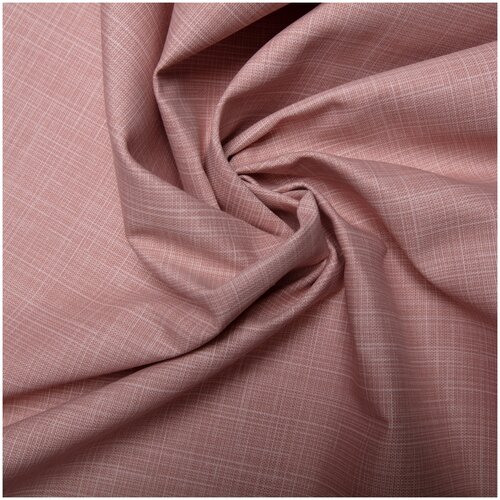 Ткань DUCK с водоотталкивающей пропиткой, 100*180см, рисунок: рубчик пудра