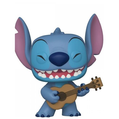 Фигурка Funko POP! Disney Lilo & Stitch Stitch with Ukulele 55615, 10 см фигурка funko pop disney lilo