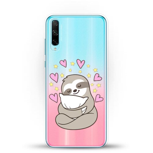 фото Силиконовый чехол ленивец на honor 30i andy & paul