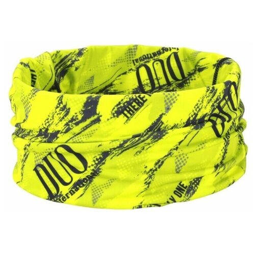 Бафф DUO Neck Gaiter Uv Head Wear Free Size цвет Chartreuse Geo