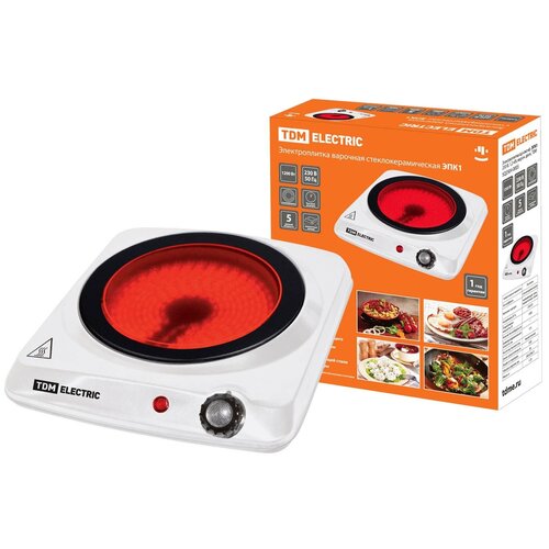 Обогревательные приборы TDM Электроплитка одноконф ЭПК1 230 В 12 кВт керам диск TDM SQ2504-0005 320800₽
