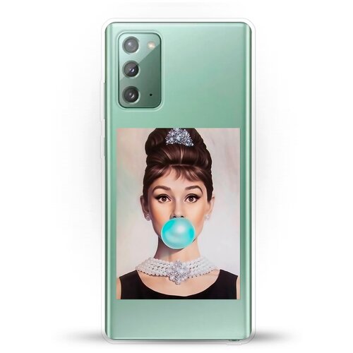 фото Силиконовый чехол одри на samsung galaxy note 20 andy & paul