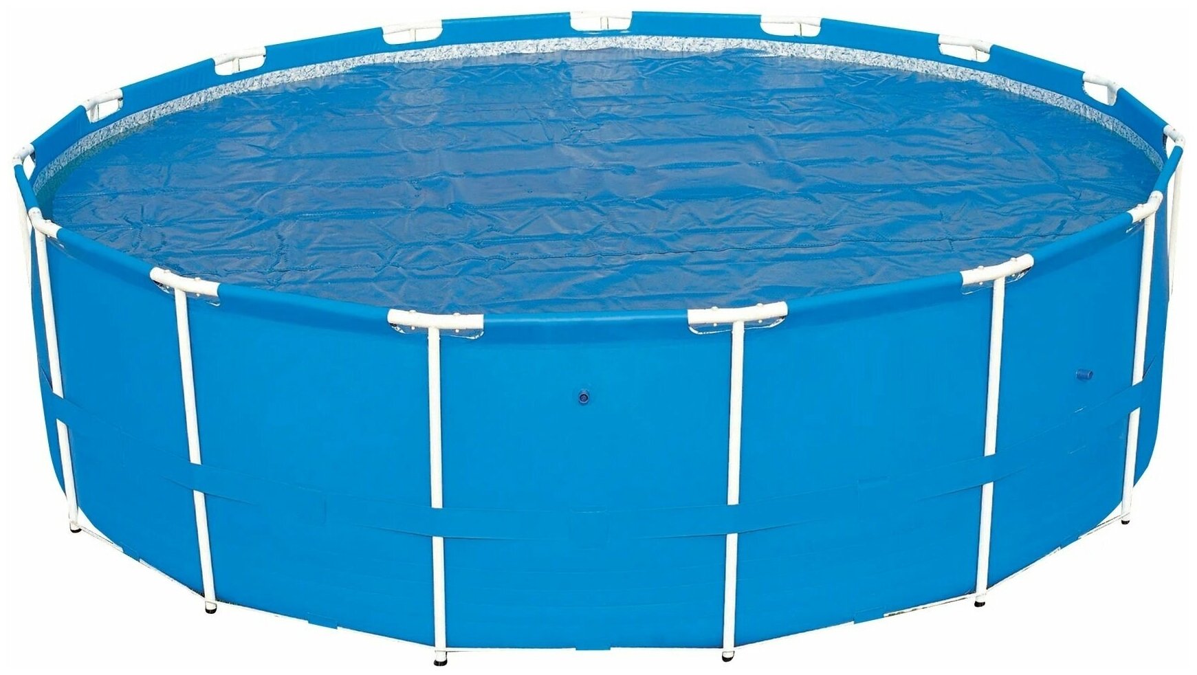 Покрывало для каркасного круглого бассейна 305 см, обеспечивает теплоизоляцию - фотография № 4