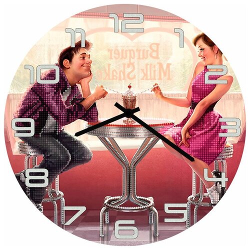 фото Svs настенные часы svs 4002506 свидание с коктейлем