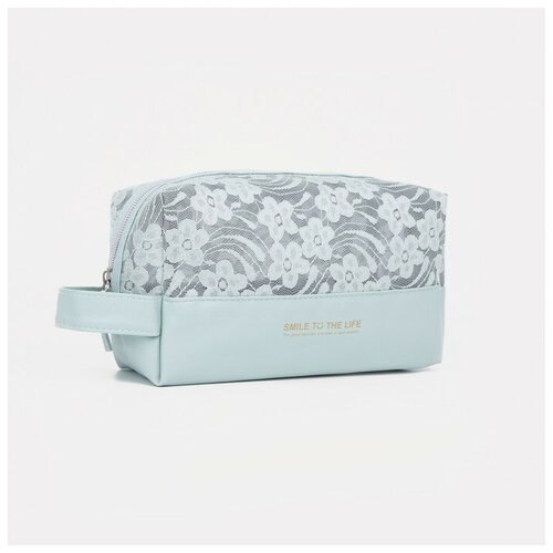 фото Paulo maskoni косметичка на молнии, цвет голубой