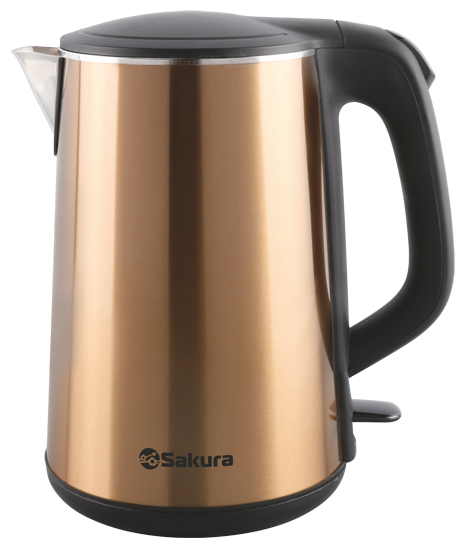 Чайник Sakura SA-2156, золотой/черный