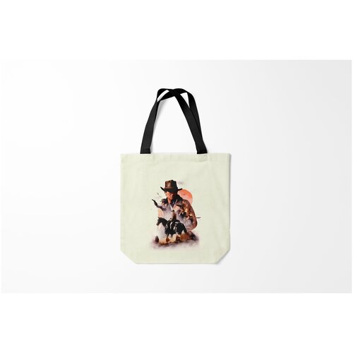 фото Сумка-шоппер / 40х40 см / геймерам / red dead redemption 2 art burnettie