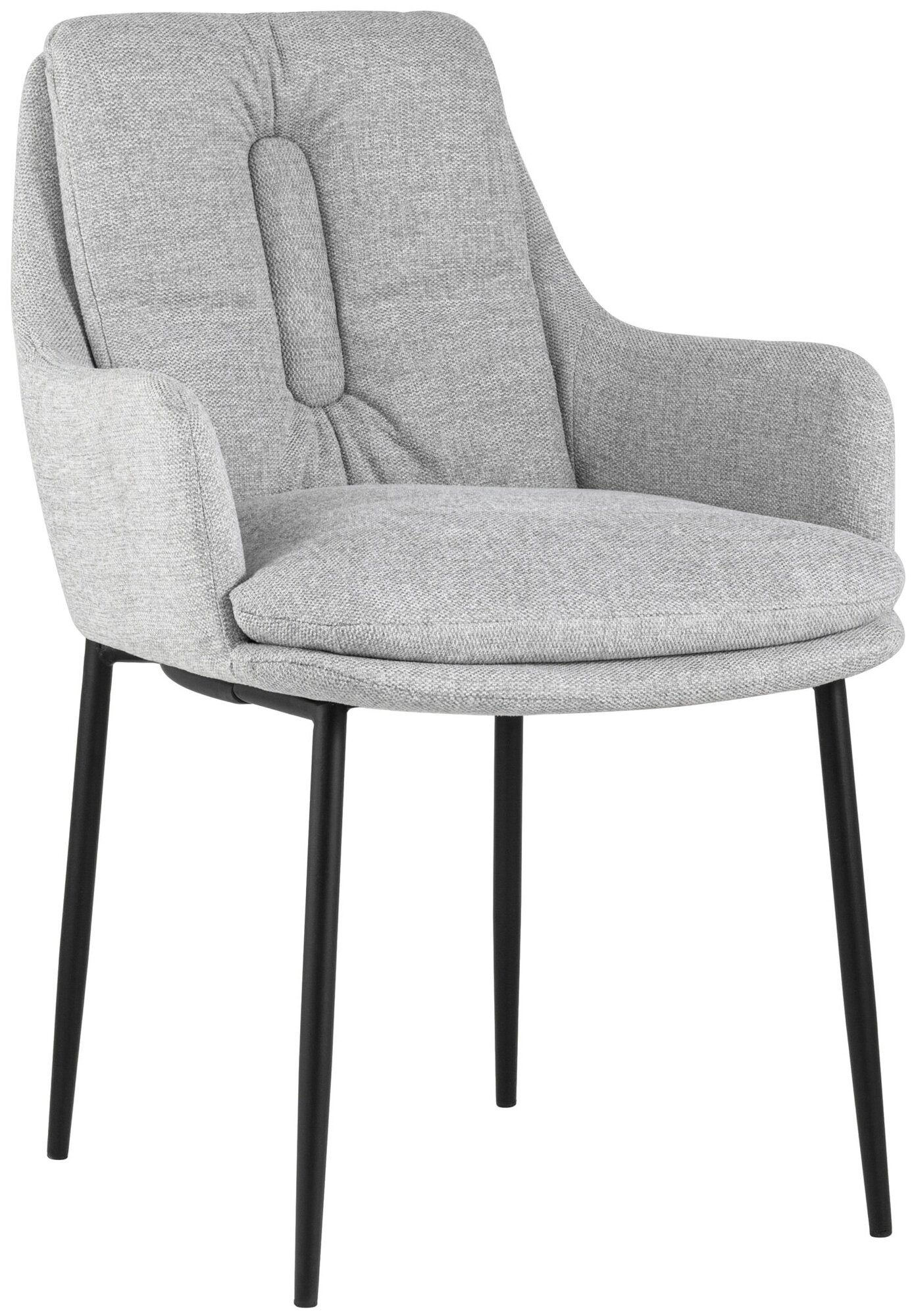 Кресло Саманта, рогожка, светло-серый Hoff - фото №8