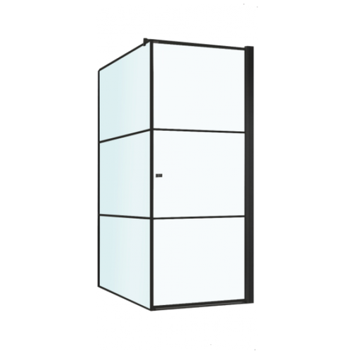 Душевой уголок BERGES DARK 1950x900x900 черный матовый 061020R