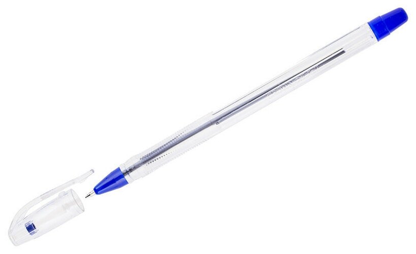 Комплектация 6 шт. Ручка шариковая масляная CROWN «Oil Jell», синяя, узел 0,7 мм, линия письма 0,5 мм, OJ-500B