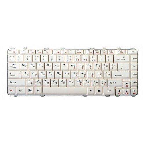 Клавиатура для ноутбука Lenovo Y450 белая 87000₽