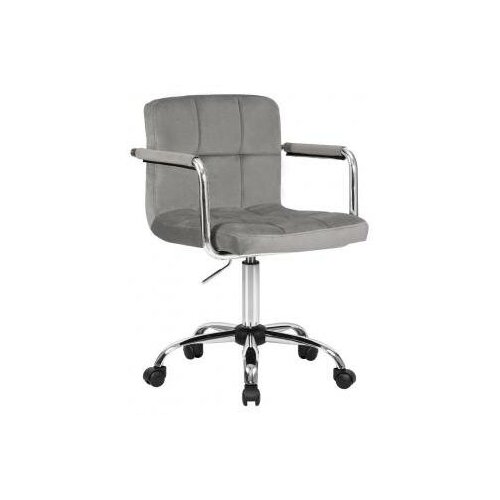 Офисное кресло для персонала TOTOS серый велюр