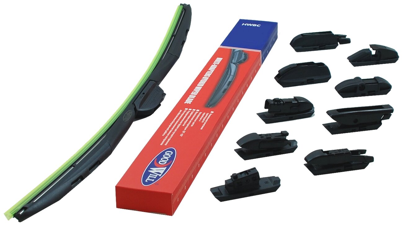 Щетка Стеклоочистителя 400 Мм Гибридная 1 Шт Goodwill Multi-Adapters Hybrid Wiper Blade Hwbc 16 Goodwill арт. HWBC 16