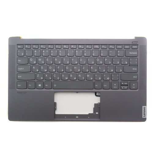 Клавиатура для ноутбука Lenovo Yoga S940-14IIL серая с серым топкейсом 1226000₽