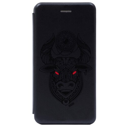 фото Чехол-книжка book art jack grand bull для xiaomi mi 9 lite / cc9 черный gosso