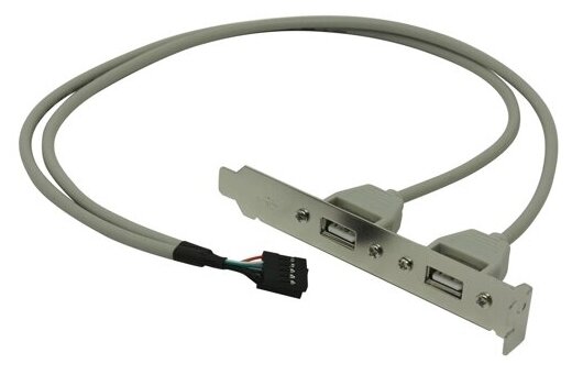 Планка USB2.0 Orient C086 вывод 2-х портов usb2.0 с материнской платы на корпус