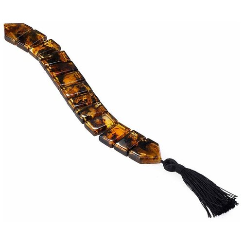 Четки Amberprofi, янтарь, размер 25 см перекидные чётки змейка из натурального балтийского янтаря с кистью