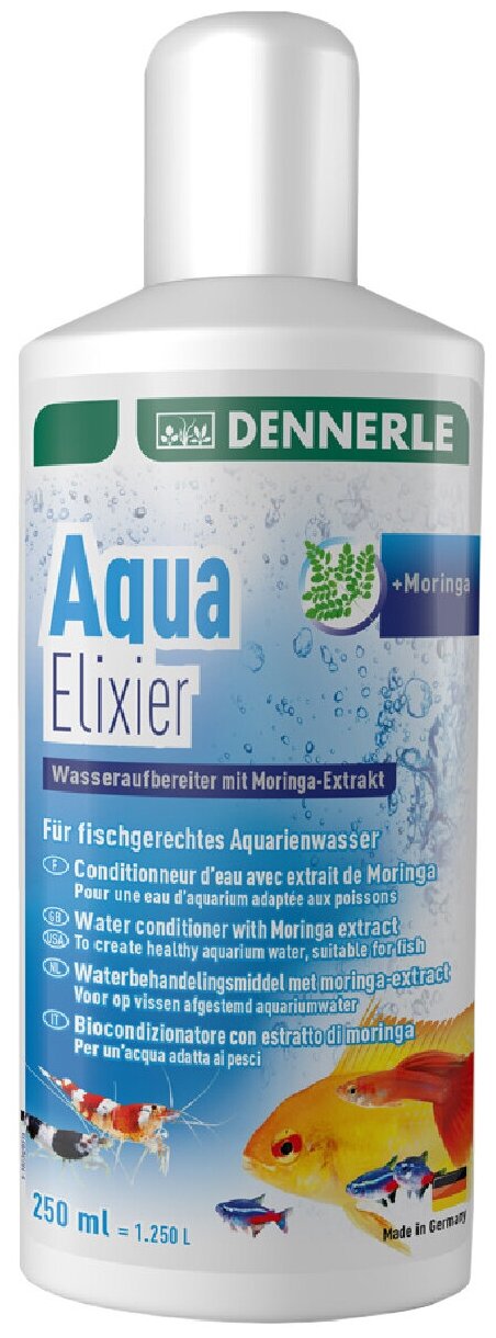 Добавка для подготовки аквариумной воды Dennerle Aqua Elixier 250 мл (1 шт)