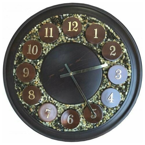 Бриг Ч30 с янтарем настенные кварцевые часы с камнями янтаря