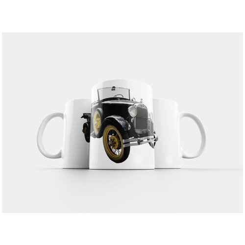 фото Кружка "старинный автомобиль, автомобиль, движение" 320 мл lotsprints