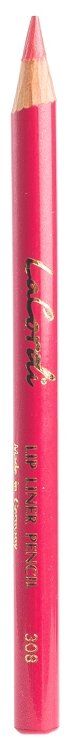 LaCordi карандаш для губ Lip Liner Pencil, 308 розовый атлас