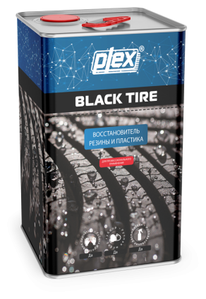 Plex Black Tire чернение резины 5 л