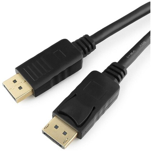 кабель gembird cc u3u2 01 0 3 м черный Кабель DisplayPort 7.5м Gembird CC-DP2-7.5M круглый черный