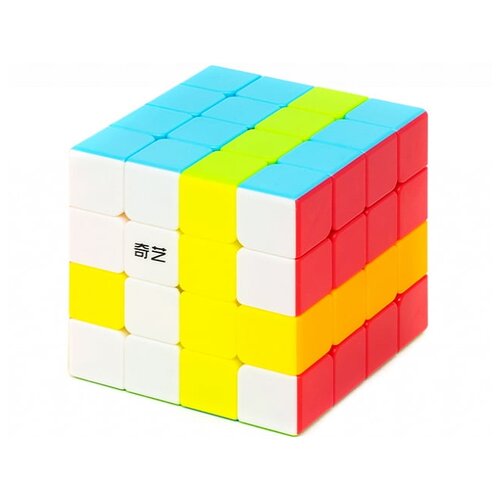 Головоломка QiYi MoFangGe 4X4 Qiyuan S2 Stickerless кубик рубика для спидкубинга qiyi mofangge 4x4x4 qiyuan jelly прозрачный