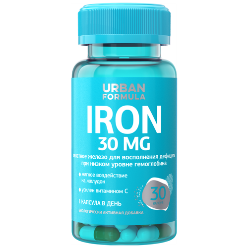 Urban Formula Iron/ Биологически активная добавка к пище «Iron (Айрон)»