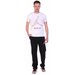 Костюм MillenaSharm, футболка и брюки, повседневный стиль, полуприлегающий силуэт, карманы, размер 46, белый