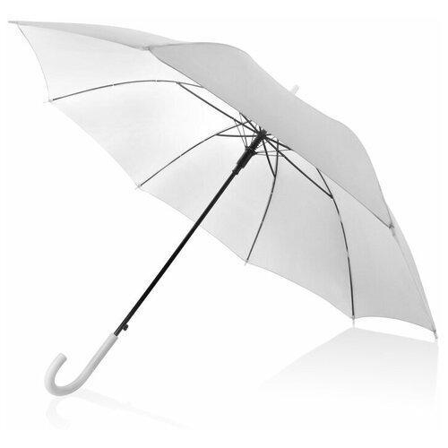 Мини-зонт Oasis, полуавтомат, купол 100 см., 8 спиц, белый